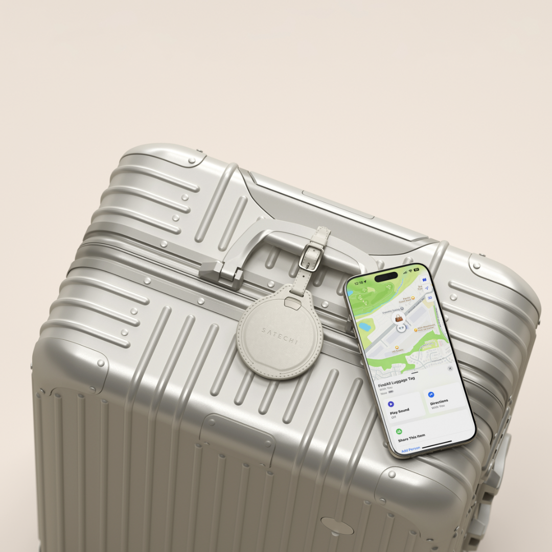 Satechi Vegan Deri FindAll Bavul Tag Kum ST-LFALTW