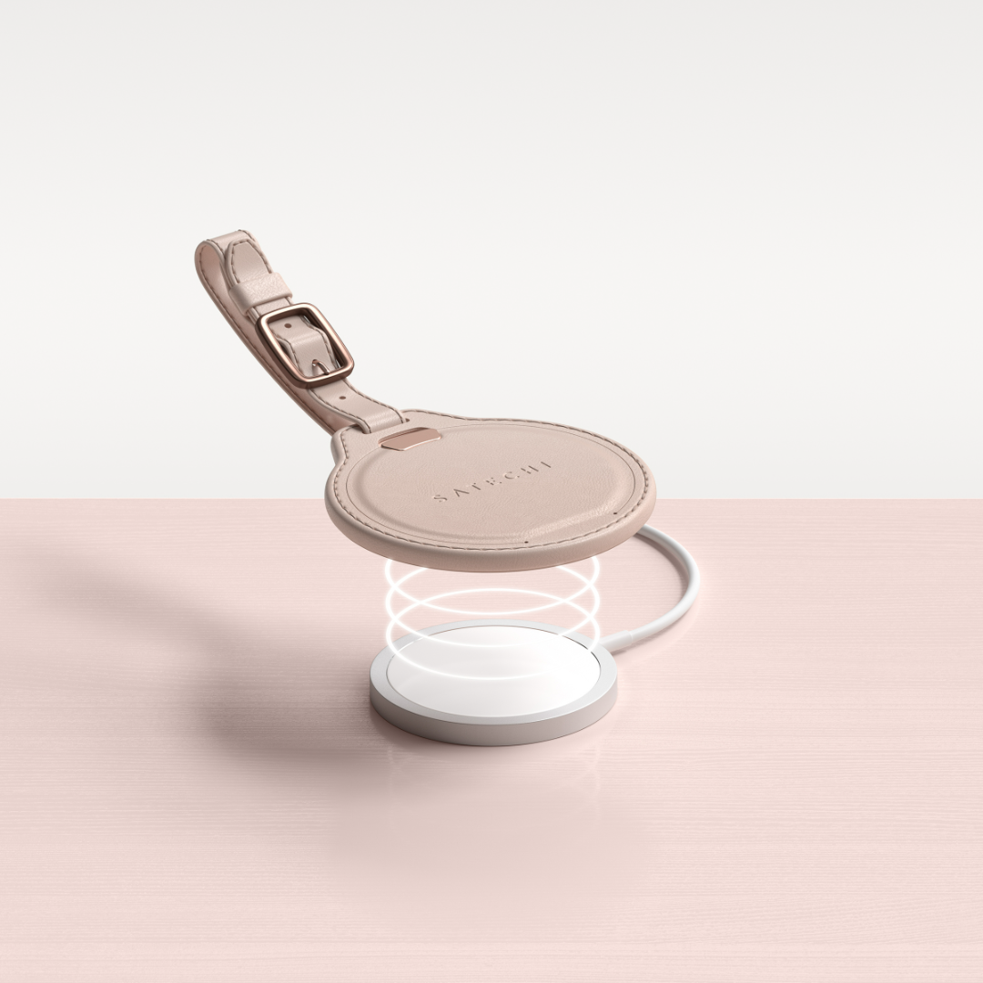 Satechi Vegan Deri FindAll Bavul Tag Rose ST-LFALTR