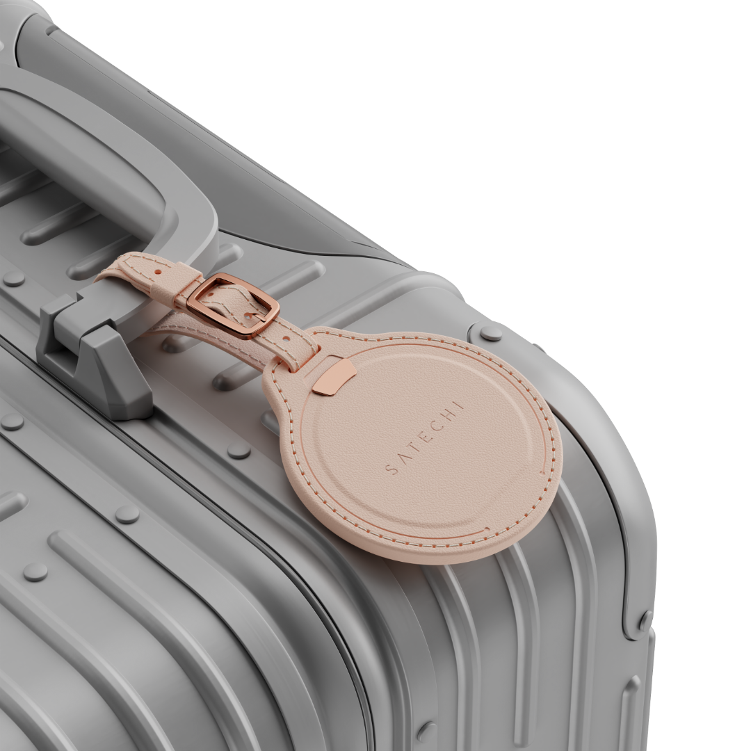 Satechi Vegan Deri FindAll Bavul Tag Rose ST-LFALTR