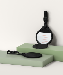 satechi vegan deri findall bavul tag siyah ST LFALTK 10