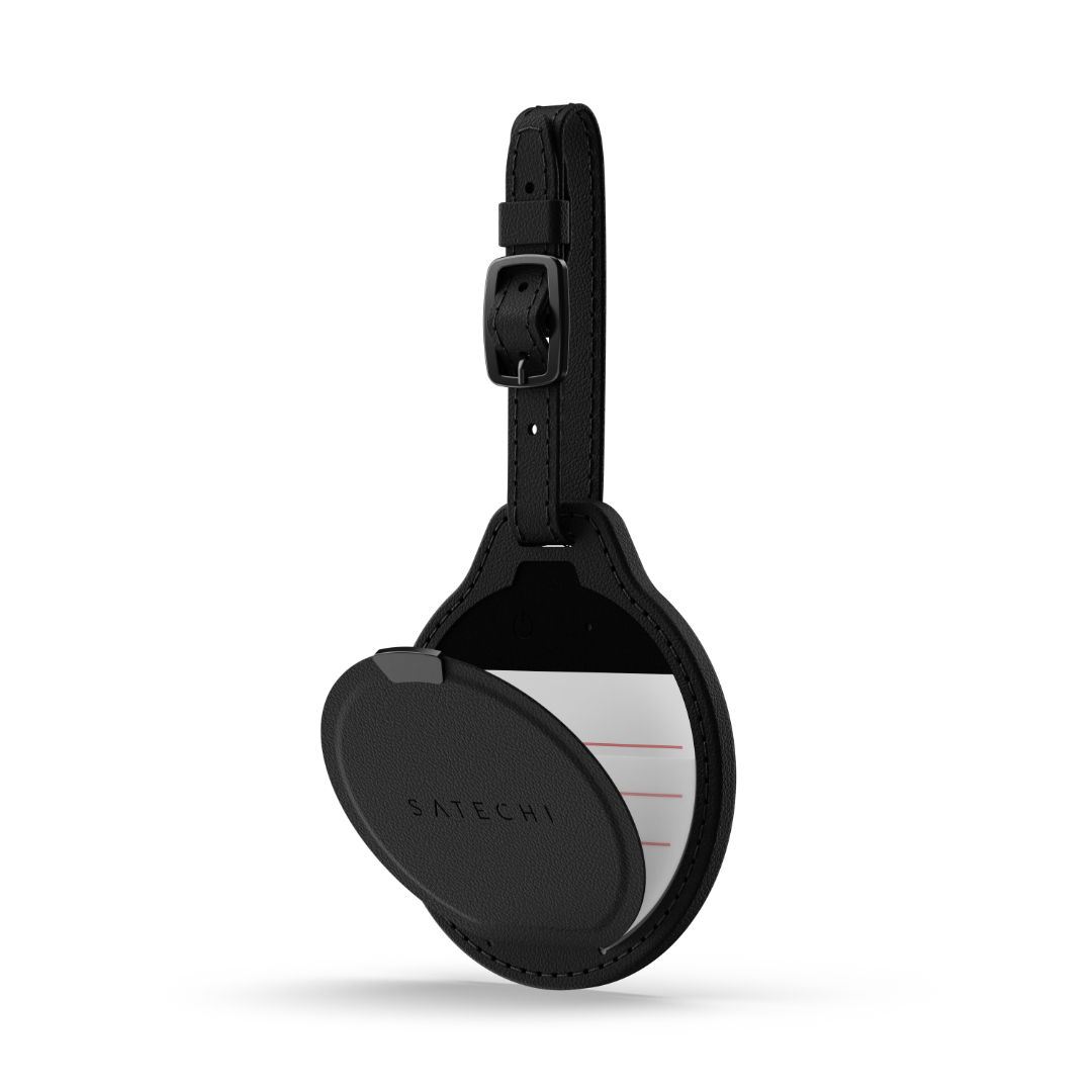 Satechi Vegan Deri FindAll Bavul Tag Siyah ST-LFALTK