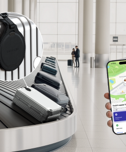 satechi vegan deri findall bavul tag siyah ST LFALTK 6