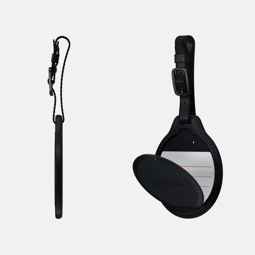 Satechi Vegan Deri FindAll Bavul Tag Siyah ST-LFALTK