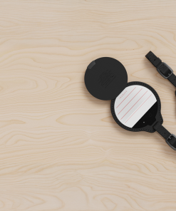 satechi vegan deri findall bavul tag siyah ST LFALTK 9