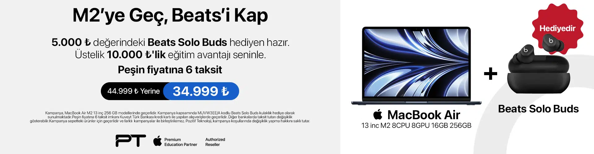 Macbook Air M2 - Solo Buds