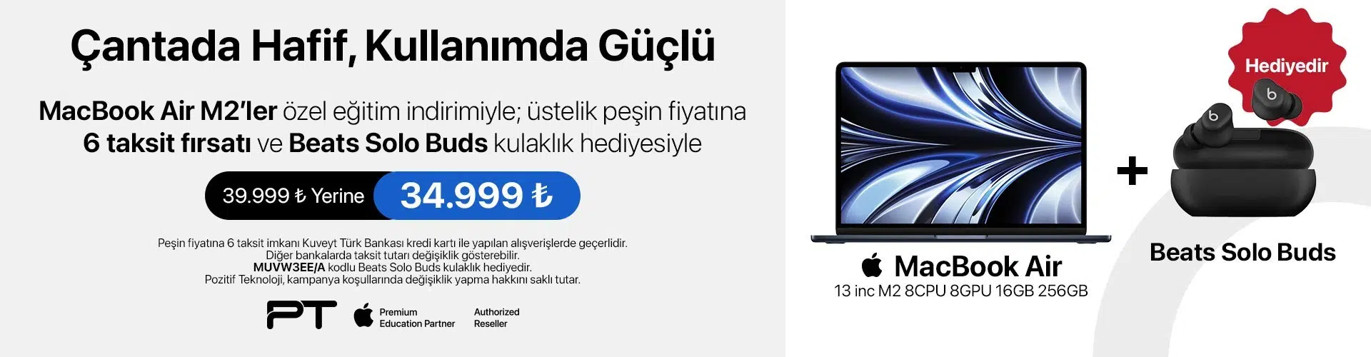 Macbook Air M2 - Solo Buds