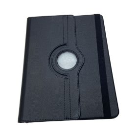 PS iPad Air 13 M2 / M3 Dönebilen Standlı Kılıf Siyah TKD-AIR13-S