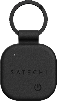 satechi vegan deri findall anahtarlik siyah ST