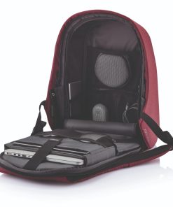 XD Design Bobby Hero Regular 15.6 inç Uyumlu Sırt Çantası Kırmızı P705.294 İç File Kullanım