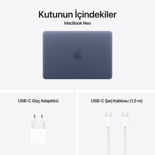 MacBook Neo 13 inc A18 Pro 6CPU 5GPU 8GB 512GB Indigo MHFG4TU/A