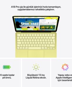 Macbook Neo 13 inç A18 Pro Özellikler