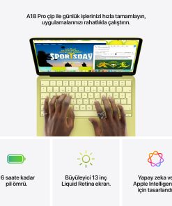Macbook Neo 13 inç A18 Pro Touch ID Özellikler