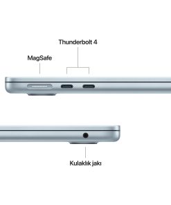 MacBook Air 13 inç M5 Gök Mavisi Bağlantı