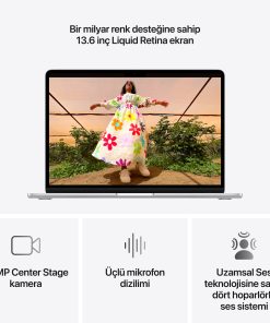 MacBook Air 13 inç M5 Gümüş Özellikler