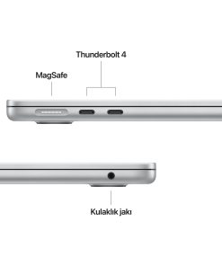 MacBook Air 13 inç M5 Gümüş Bağlantı