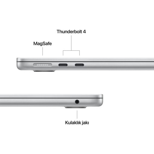 MacBook Air 13 inc M5 10CPU 10GPU 24GB 1TB Gümüş MDH94TU/A - Apple