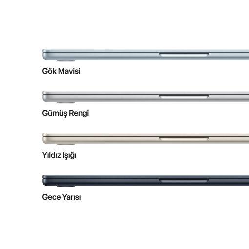 MacBook Air 15 inc M5 10CPU 10GPU 16GB 1TB Gümüş MDVA4TU/A - Apple