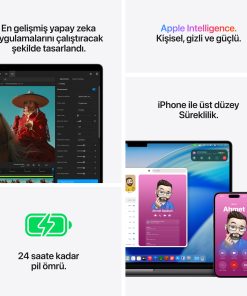 MacBook Pro 16 inc M5 Pro Gumus 8