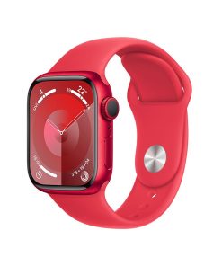 Apple Watch Series 9 41mm Red Alüminyum Red Sport Band Gps M/L MRXH3TU/A Ekran