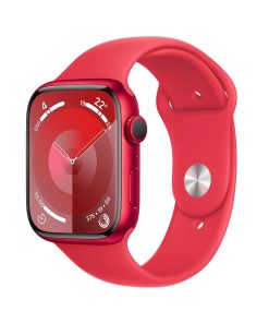 Apple Watch Series 9 45mm Red Alüminyum Red Sport Band MRXK3TU/A Ekran