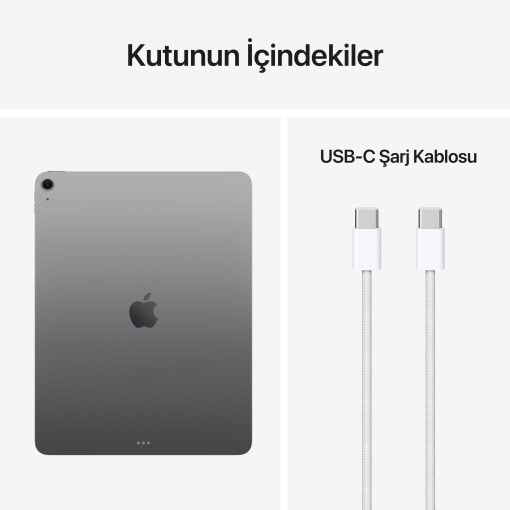 iPad Air 13 inç Wi-Fi 256GB Uzay Grisi MH5U4TU/A - Apple - PT