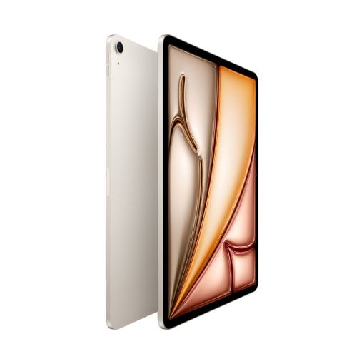 iPad Air 13 inç M4 Wi-Fi Yıldız Işığı Yan Görünüm