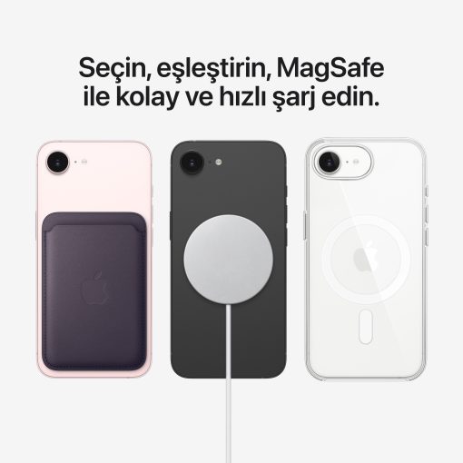iPhone 17e 256GB Beyaz MHRW4TU/A - Apple - PT