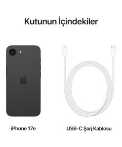 iPhone 17e Siyah Kutu İçeriği
