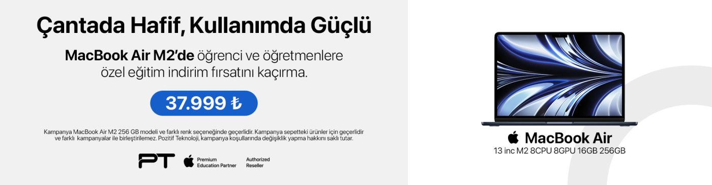 Macbook Air M2 Masaüstü Anabanner