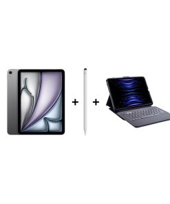 iPad Eğitim Seti 20 Uzay Grisi Zagg Beyaz Kalem Zagg Klavye