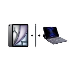 iPad Eğitim Seti 20 – iPad Air 11 128GB Uzay Grisi, Zagg Pro 2 Gri ve Zagg Kılıf