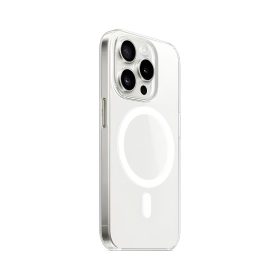 Blueo iPhone 15 Plus Crystal Pro Magsafe Şeffaf Kılıf 6934663741281-Teşhir