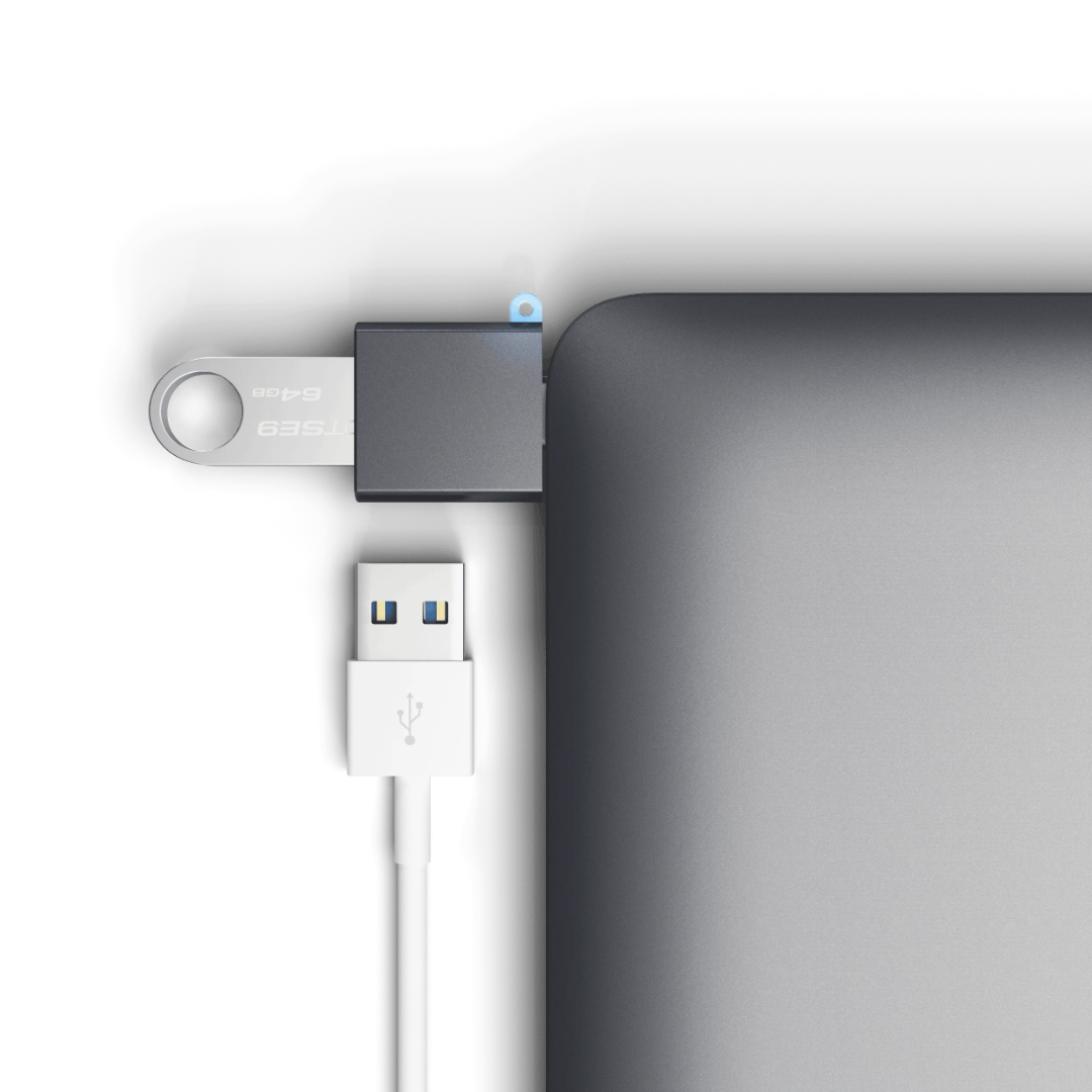 Satechi Alüminyum Type-C to USB 3.0 Adaptör ST-TCUAM Kullanım