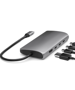 Satechi USB-C MultiPort Adaptör 8K Ethernet V3 Uzay Grisi ST-P8KEM Kullanım