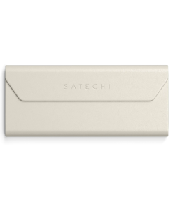 Satechi Vegan Deri FindAll Gözlük Kılıfı Kum ST-LFAGCW Kapak