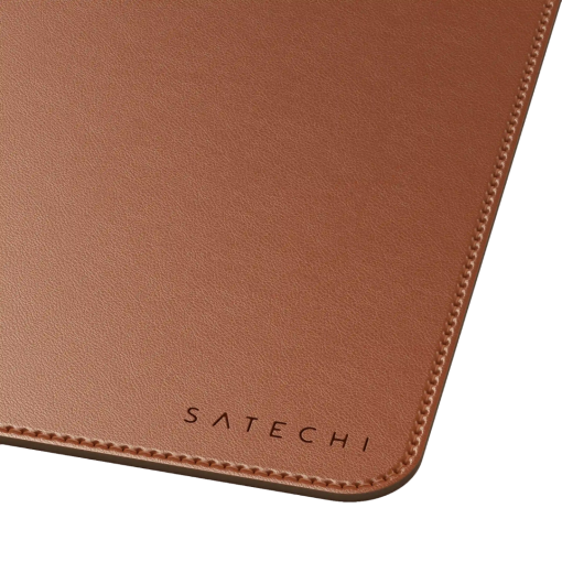 Satechi Vegan Deri Premium Masa Pad Kahverengi ST-LPDMN Logo