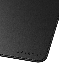 Satechi Vegan Deri Premium Masa Pad Siyah ST-LPDMK Logo