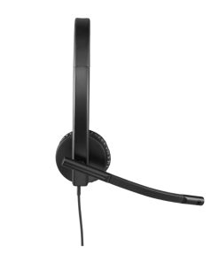 Logitech H570E Stereo Type-C Kablolu Çağrı Merkezi Kulaklığı 981-001431 Yan Görünüm