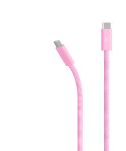 Beats USB-C – USB-C 240W Örgü Kablo (3 m) Pozitif Pembe MK8Q4EE/A Uçlar