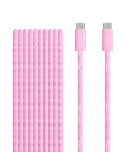 Beats USB-C – USB-C 240W Örgü Kablo (3 m) Pozitif Pembe MK8Q4EE/A