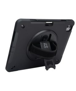 Zagg Rugged iPad Pro 11 (M5 / M4) Darbeye Dayanıklı Kılıf Siyah 702316541 Yatay Kullanım