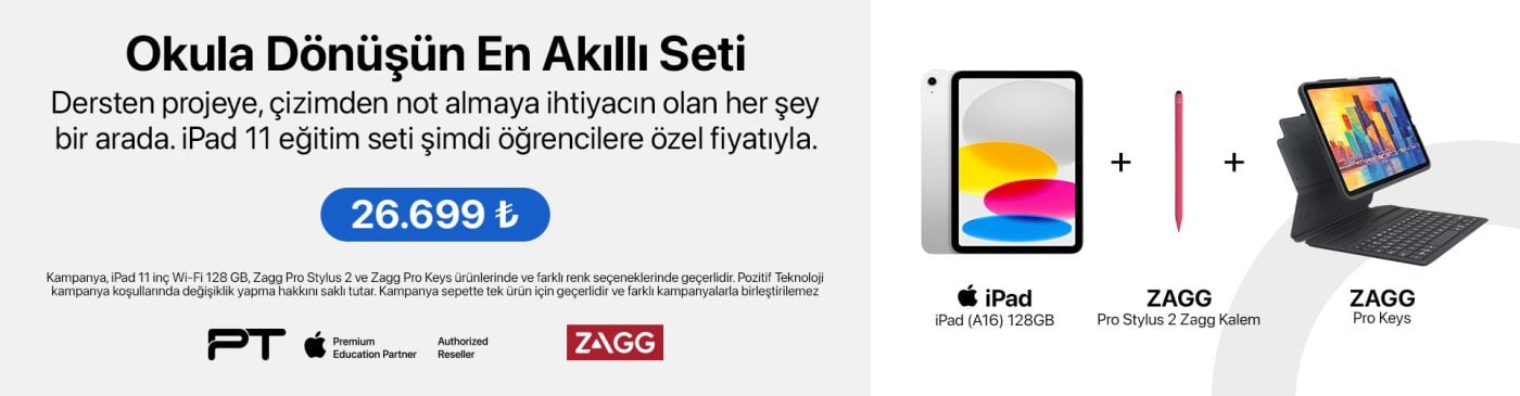 iPad Eğitim Seti 14 Masaüstü Anabanner