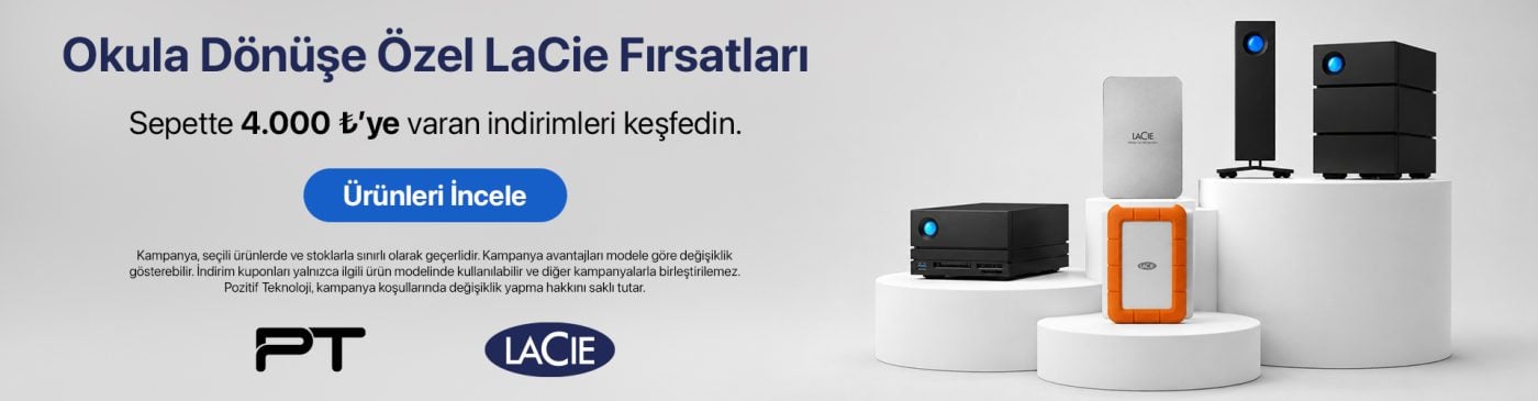 LaCie Masaüstü Anabanner