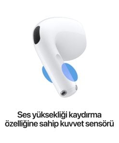 AirPods 5 ve Kablosuz Şarj Kutusu MKFT4TU/A 13 AirPods 5 ve Kablosuz Şarj Kutusu MKFT4TU/A Ses Yüksekliği