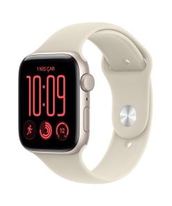 Apple Watch SE 3 GPS Yıldız Işığı Alüminyum Kasa Kum Beji Spor Kordon