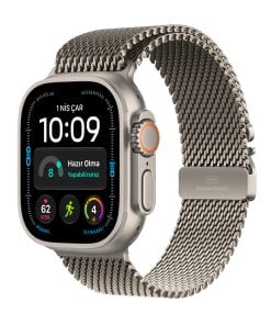 Apple Watch Ultra 4 GPS + Cellular 49mm Natürel Titanyum Kasa Natürel Titanyum Milano Loop