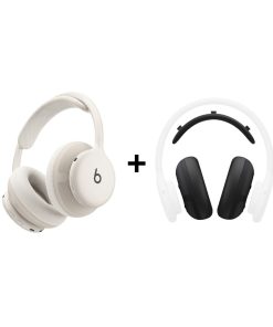 Beats Ses Paketi - Beats 360 Bulut Beyazı Kulaklık ve Siyah UltraPlush Yastık
