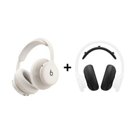 Beats Ses Paketi – Beats 360 Bulut Beyazı Kulaklık ve Siyah UltraPlush Yastık
