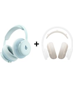 Beats Ses Paketi - Beats 360 Gökyüzü Kulaklık ve Bulut Beyazı UltraPlush Yastık