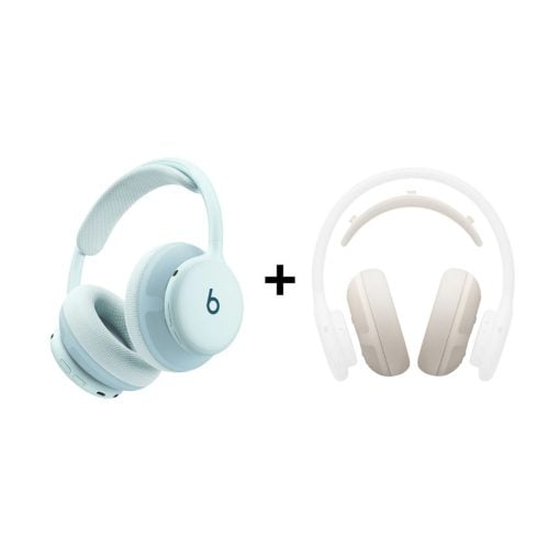 Beats Ses Paketi - Beats 360 Gökyüzü Kulaklık ve Bulut Beyazı UltraPlush Yastık